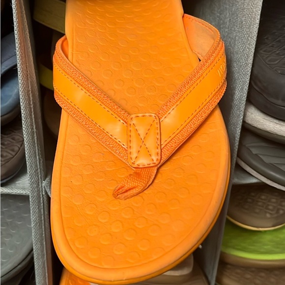 Vionic Vibrant Orange Sandals - Picture 1 of 1